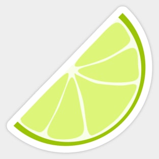 Lime Wedge Sticker